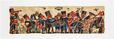 FRANZ BORGHESE (1941-2005) - Senza Titolo