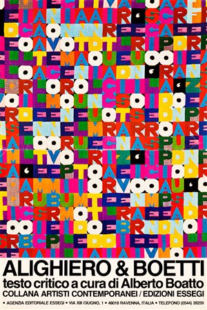 ALIGHIERO BOETTI - Senza Titolo