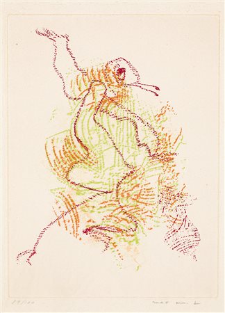 MAX ERNST (1891-1976) - Uccello, 1974