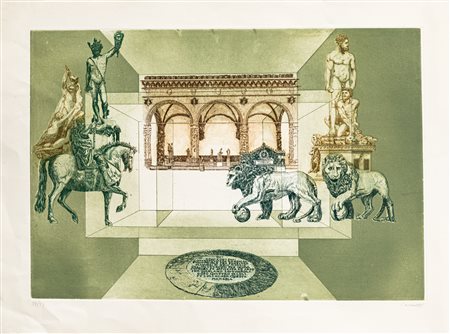 ROBERT CARROLL (1934-2016) - Anomalia siderale, 1981