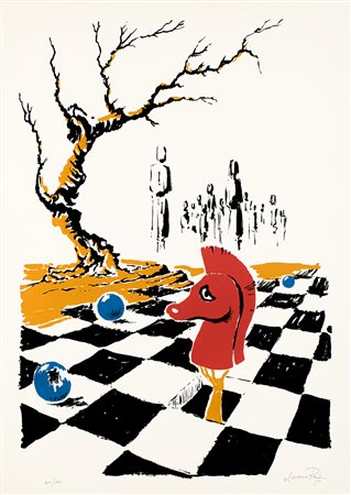 SERGIO CARENA RATTO (1928) - Scacchiera