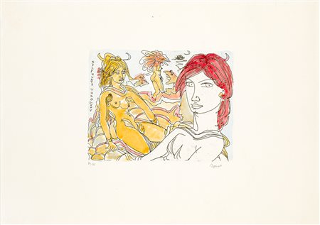 TONO ZANCANARO (1906-1985) - Selinunte, 1975