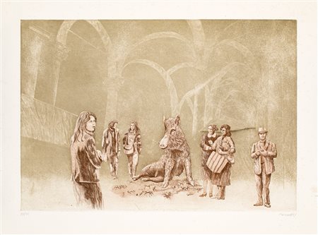 ROBERT CARROLL (1934-2016) - Senza Titolo, 1981
