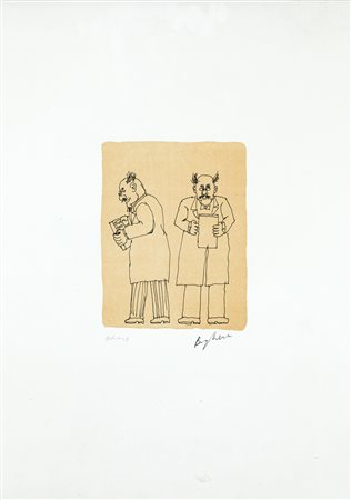 FRANZ BORGHESE (1941-2005) - Senza Titolo