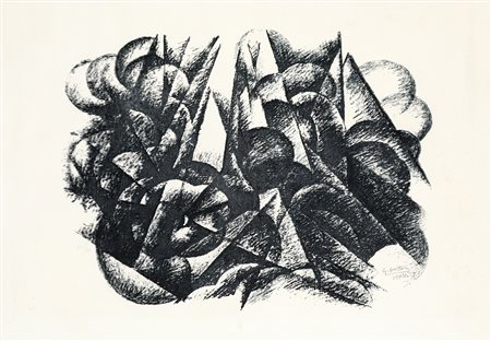 GERARDO DOTTORI (1884-1977) - Senza Titolo, 1970