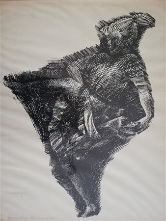 Emilio Greco, "Danzatrice spagnola", 1955