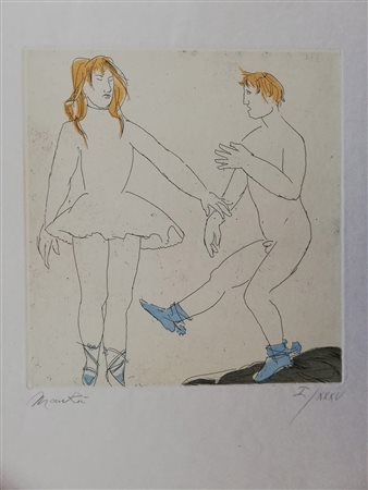 Giacomo Manzù, "Passo di danza", 1978