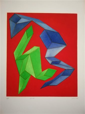 Achille Perilli , "Athena", 2008