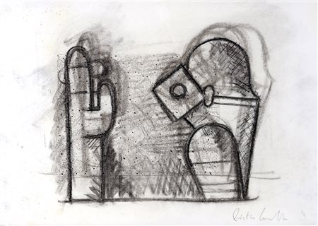 Pietro Cascella, "Senza titolo",  anni 80