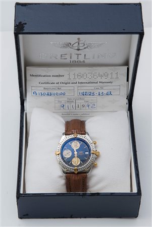 OROLOGIO DA POLSO BREITLING modello Chronomat, referenza B13048, cassa in...
