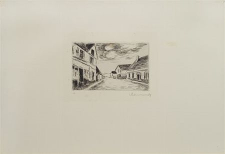 Maurice De Vlaminck (Parigi, 1876 - Rueil-la-Gadelière, 1958) Le Moulin, 1927...