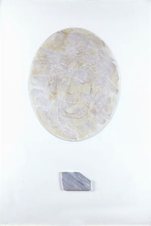 Omar Galliani (Montecchio Emilia, 1953) Senza titolo Serigrafia su cartone...