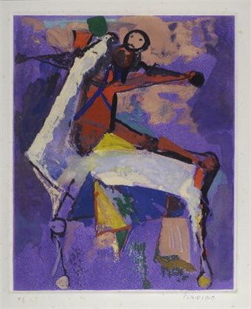 Marino Marini (Pistoia, 1901 - Viareggio, 1980) Marino from Shakespeare I,...