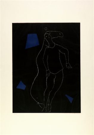 Marino Marini (Pistoia, 1901 - Viareggio, 1980) La Sorpresa II, 1973...