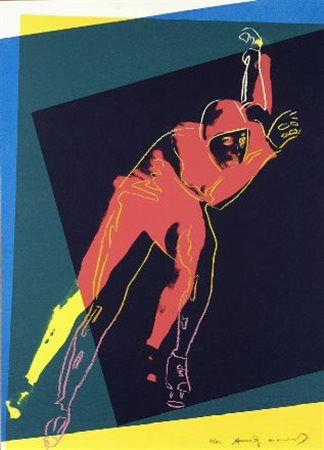 Andy Warhol (Filadelfia, 1930 - New York, 1987) Speed Skater, 1983...