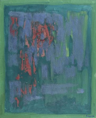 Antonio Corpora (Tunisi, 1909 - Roma, 2004) Groglifilo, 1977 Tecnica mista su...