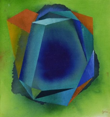 Marcello Jori (Merano, 1951) Senza titolo Acrilico su tela riportata su...