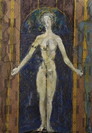 Bruno Ceccobelli (Montecastello Vibio, 1952) Benedetta tra i testimoni, 2002...