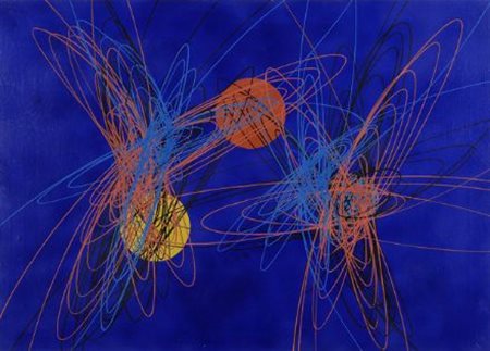 Roberto Crippa (Milano, 1921 - Bresso, 1972) Spirali, 1952 Olio su tela, cm....