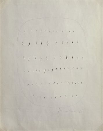Lucio Fontana (Rosario di Santa Fè, 1899 - Comabbio, 1968) Concetto Spaziale,...