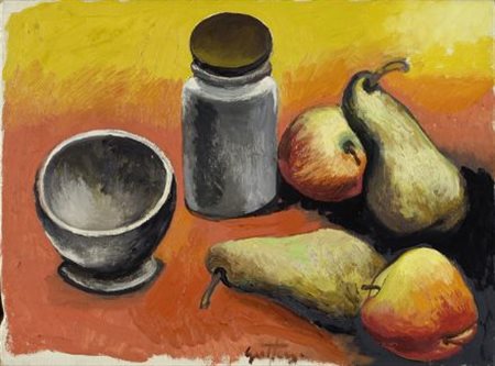 Renato Guttuso (Bagheria, 1912 - Roma, 1987) Natura morta, 1968 Olio su tela,...