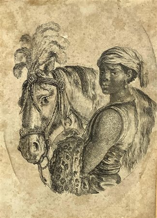 Incisione ad acquaforte, Stefano Della Bella ( Firenze 1610- 1664 Firenze)....