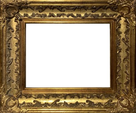 Cornice, XX secolo. Misure interne cm 40x50, misure esterne cm 65x74