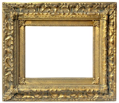 Cornice, XX secolo. Micure interne cm 37x47, misure esterne cm 57x67