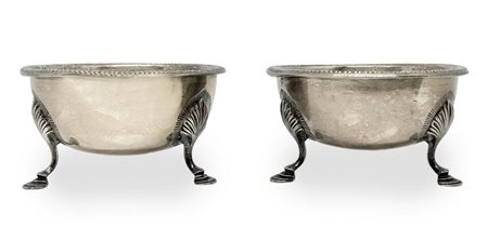 Coppia compostiere in argento, Londra, argento sterling 925, argentieri...