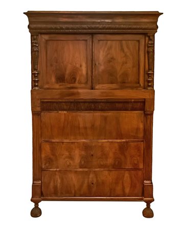 Chiffonier, Impero, inizi XIX, provenienza importante famiglia Siciliana. In...