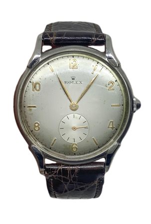Orologio Rolex In acciaio, carica manuale, ref. 4498, 1948.
