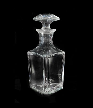 Bottiglia da Whisky, Baccarat, h cm 21.