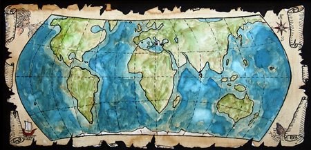 TONINO CAPUTO, Planisfero