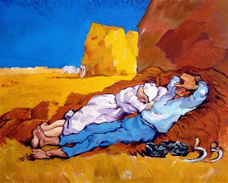 GIOVANNI BATTISTA DE ANDREIS, I mietitori, 2005