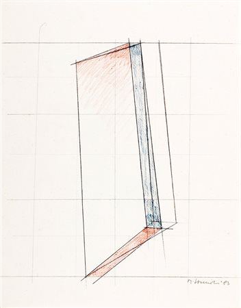 Mauro Staccioli (Volterra 1937-Milano 2018)  - Senza titolo, 1983