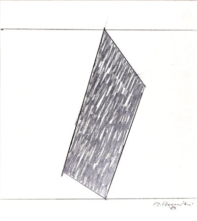 Mauro Staccioli (Volterra 1937-Milano 2018)  - Senza titolo, 1983