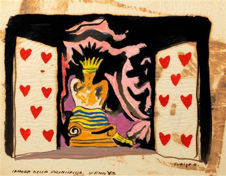 Alfredo Furiga (Olginasio  1903-1972)  - Camera della principessa