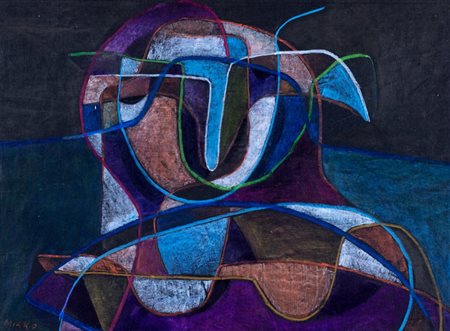 Mirko Basaldella (Udine 1910-Cambridge 1969)  - Maschera