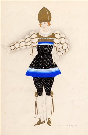Umberto Brunelleschi (Montemurlo 1879-Parigi 1949)  - Costume teatrale, 1935 ca.