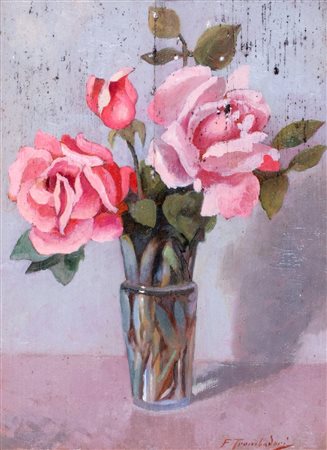 Francesco Trombadori (Siracusa 1886-Roma 1961)  - Le rose