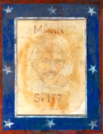 Lorenzo Tornabuoni (Roma 1934-2004)  - Mark Spitz, 1973