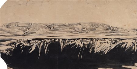 Mario Barberis (Roma 1893-1960)  - Le anime del Purgatorio