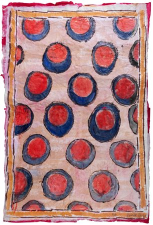 Isabella  Ducrot (Napoli 1931)  - Red and Blue Repetition, 2012