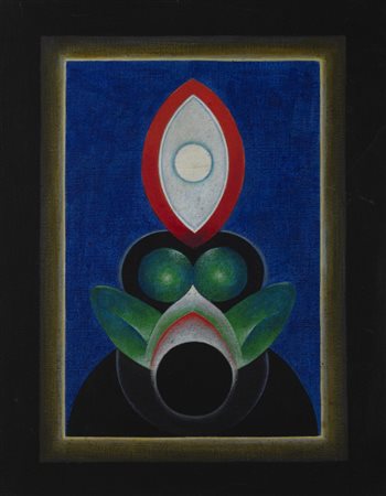 Ghulam Rasool Santosh (Srinagar 1929-New Delhi 1997)  - Composizione, 1980s