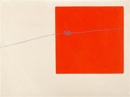 Angelo Verga (Milano 1933-Milano 1999)  - Composizione, 1967