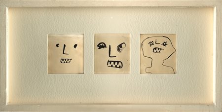 Enrico Baj (Milano 1924-Vergiate 2003)  - Senza titolo , 60's 