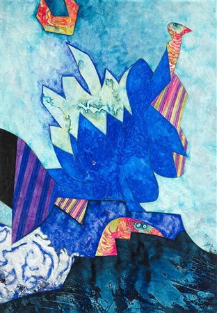 Gianni Dova (Roma 1925-Pisa 1991)  - Senza titolo, 1971