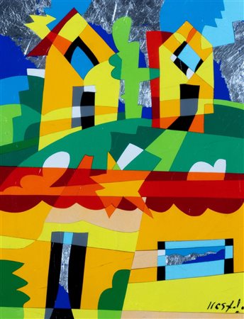 Ugo Nespolo (Mosso 1941)  - Urbano