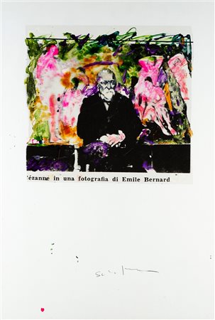 Mario Schifano (Homs 1934-Roma 1998)  - Senza titolo, 1982