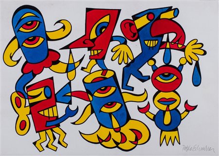 Pablo Echaurren (Roma 1951)  - Figure